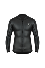 SURF Wetsuit TOP | Mens 1.5mm Neoprene Surfing Jacket | Long Sleeve-Front Zipper Vest | Wet Suit |
