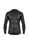 SURF Wetsuit TOP | Mens 1.5mm Neoprene Surfing Jacket | Long Sleeve-Front Zipper Vest | Wet Suit |