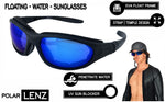 A VEBODI Water Sunglasses | Polarised | Strap | Mirror UV Protection Lens | FLOATING Sun Glasses |